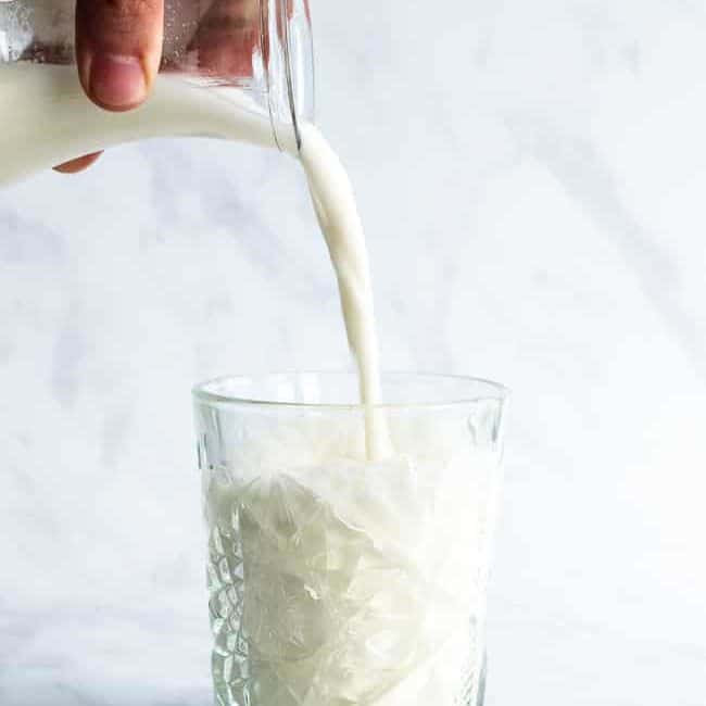 make milk from cream